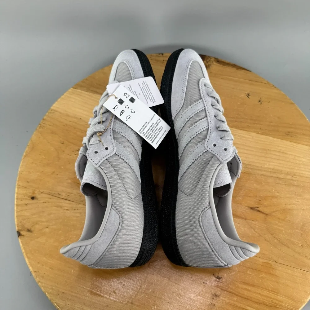 Adidas Samba OG Mens Size 10 Shoes Cordura Pack  Clear Granite Grey Sneakers NEW
